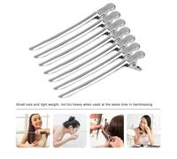 Hemobllo 12 pezzi Mollette Capelli in Acciaio Inox Fermagli Becchi d Oca per Parrucchiere e Uso Domestico Clip Leggere e Resistenti per Fissare Capelli con Punte Affilate Adatte Uomini e
