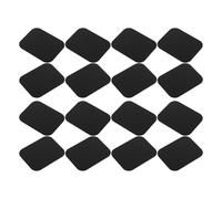 Hemobllo 12 Pezzi Piastra in Ferro Rettangolare Ultra Sottile Adesivo per Supporto Magnetico Telefono, per Uso Quotidiano e Auto, Dimensioni 1,8x1,4 Pollici