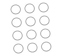 Hemobllo 12pezzi Braccialetti in Gelatina di Silicone Elastici e Comodi Unisex Adatti per Feste Tema Compleanni e Uso Quotidiano come Elastici per Capelli o Bracciali Semplici