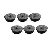 Hemobllo 12pezzi Passacavi Per Scrivania Copriforo Organizzatori Di Cavi Per Computer e Ufficio Grommet Per Gestione Cavi Tappo Per Tavolo