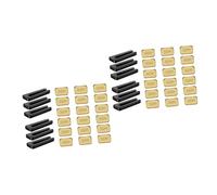 Hemobllo 12sets Kit Di Bilanciamento Pala Ventilatore Con Pesi Autoadesivi e Clip Per e Rumore Compatibile Con La Maggior Parte Dei Ventilatori Soffitto