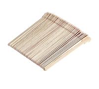 Hemobllo 150pezzi Spatole Per Ceratura Di Legno Monouso Punta Arrotondata Bastoncini Di Cera Per Trattamenti Depilatori Professionali o Domestici