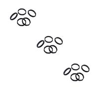 Hemobllo 15pezzi Anelli Di Protezione Per Microfono Anti-fallimento e Antiscivolo Adatti Per Microfoni Per Ktv Conferenze e Performance Dal