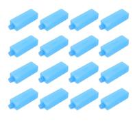 Hemobllo 16 Pezzi Pacchi Congelatori in PE Tecnologia di Congelamento Rapido Riutilizzabili per Ghiaccio da Campeggio per Alimenti Freschi in Atmosfera Estiva e Catena del Freddo Mobile