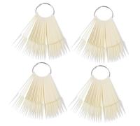 Hemobllo 160pezzi Punta Unghia Display Espositore Colori Unghia Lavagna Nail Art Formazione Saloni Scuole Uso Personale Organizzazione Trasporto Etichettatura Smalti