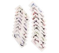 Hemobllo 19 Pezzi Adesivi per Temporaneo Impermeabili Halloween Design Zucca e Ragnatela in Pvc per Miglioramento Rapido del Make-up Adatti per Feste in Maschera e All'aperto