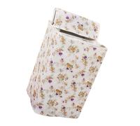 Hemobllo 1pezzi Copertura Protettiva per Lavatrice in Peva Coprilavatrice Cerniera Protezione per Lavatrice Automatica Dimensioni Adatto per Interno Stile Casuale