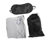 Hemobllo 1pezzi Cuscino Poggiapiedi Gonfiabile per Viaggio Aereo Regolabile in Altezza Pieghevole in Pvc Floccato per Ragazzo Ragazza Letto Piatto Comfort