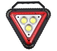 Hemobllo 1pezzi Lampada Da Lavoro Led Usb Ricaricabile Con Manico Girevole Luce Di Emergenza Multifunzione Per Esterni e Garage Segnalazione Sicurezza Road Trip