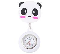 Hemobllo 1pezzi Orologio Da Taschino Forma Di Panda Quadrante Ampio Orologio Da Tasca Portatile Per Infermieri Realizzato Materiali Di Buona Qualità Design Creativo Ed Elastico