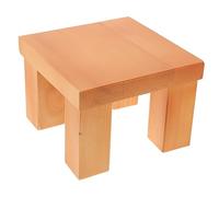 Hemobllo 1pezzi Panca Legno Decorativa Per Fotografia Supporto Per Piante e Gioielli Stile Naturale Per Interni Ed Esterni Robusta e Durevole