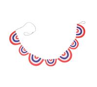 Hemobllo 1set Ghirlande Patriottiche Feltro Con Bandiera Americana Decorazioni Per Festa Indipendenza Memorial Day e Veterans Day Facili Da Appendere Per Eventi Interni Ed Esterni