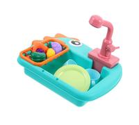 Hemobllo 1Set Lavastoviglie Elettrica per da Bagno per Attività Acquatiche Design Realistico per Simulazioni Educativo per Ragazzi e Ragazze