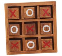 Hemobllo 1Set Tavolo Legno per Genitori Educativo Sviluppa Competenze Logiche e Problem Solving Interattivo per Adatto Età