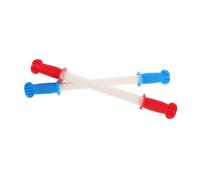 Hemobllo 2 Manopole Ergonomiche per Cavallo Dondolo Impugnature in Plastica Colorate Ricambio Maniglie Filettate per Giocattoli Cavalcabili Comfort e Presa Sicura