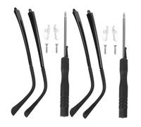 Hemobllo 2 paia Aste di Ricambio per Braccia per Montature da Sole e Riparazione Resistente e Stiloso Compatibili Maggior Parte dei Modelli