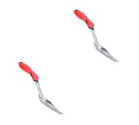 Hemobllo 2 Pezzi Attrezzo Manuale per Diserbo Estirpatore Leggero e Strumento da Giardinaggio Ergonomico per Rimozione Erbacce Design per Giardinaggio Facili e Interessanti Colore