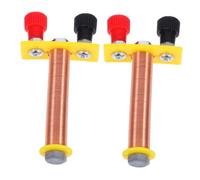 Hemobllo 2 pezzi Bobine Solenoide T per Esperimenti di Fisica Elettromagnete per Attività Didattiche di Elettromagnetismo Strumento Resistente per Laboratori Scolastici e Apprendimento