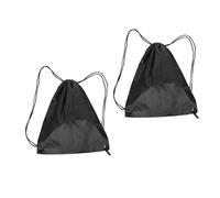 Hemobllo 2 pezzi Borsa Casco Equitazione con Coulisse Leggera e Resistente Zaino Sportivo Multifunzionale da per Palestra