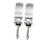 Hemobllo 2 Pezzi Connettore Rimorchio Bici in Lega di Alluminio Attacco Rapido Smontabile Accessorio Pieghevole per Traino Bicicletta Leggero e Resistente