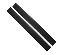 Hemobllo 2 pezzi Copri Gap Fornello Cucina in Silicone Flessibile e Resistente al Calore Guarnizione per Spazi Tra Piano Cottura e Bancone Facile da Installare e Pulire Nero