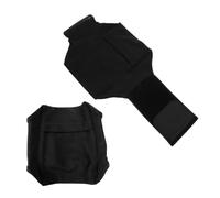Hemobllo 2 Pezzi Fascia Regolabile per Cellulare da Polpaccio Nero Porta Smartphone Antiscivolo per Jogging e Allenamento Supporto Fitness per Uomo e Donna