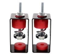 Hemobllo 2 Pezzi Isolatori di Vibrazioni a Molla per Soffitto Smorzatori Acustici per Insonorizzazione Pareti Studio e Soffitti Ktv Assorbitori di Rumore per Bar e Sale Registrazione