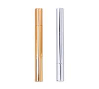 Hemobllo 2 Pezzi Lip Gloss Pen Nail Polish Applicator Penna Vuota per Olio per Unghie 3ml in Plastico e Alluminio per Riempire Gloss Labbra e Siero Crescita Ciglia, da Borsa Colore Casuale