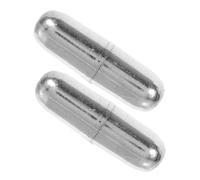 Hemobllo 2 Pezzi Mixer Da Viaggio Uniforme Magnete In Inox Bastone Laboratorio Piastra Casa Miscelazione Auto Asta Bevande Piatto Barre Tazza Da Caffè Riutilizzabile