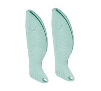 Hemobllo 2 pezzi Protezione per Dita da Cucina in Silicone e Acciaio Inossidabile Guardie Protettive Leggere e Versatili per Taglio Sicuro per Affettare e Tritare senza Fatica