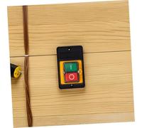 Hemobllo 2 Pezzi Push Button Switches Self Lock Start Stop Switch For Heavy Duty Mechanical Equipment Motor Control