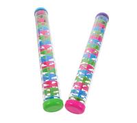 Hemobllo 2 Pezzi Rainstick Instrument For Plastic Spiral Rain Sound Shaker Toy For Sensory Play Early Music Education And Group Activities