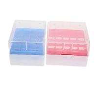 Hemobllo 2 pezzi Scatola Cryovial Freezer in PP per Congelamento Provette Multi-scomparti Organizzatori Colori Casuali per Laboratori e Conservazione Basso Temperatura Colore Casuale