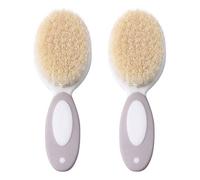 Hemobllo 2 Pezzi Spazzola in Lana Per Ragazzo Ragazza Spazzola Da Doccia Per Pulizia Dei Capelli Con Design Pettine