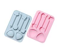 Hemobllo 2 pezzi Stampi Biscotti Silicone Animali e Dinosauri Resistenti Temperature Flessibili e Lavabili per Decorazioni Dolci Te Creativo Cucina