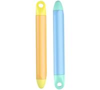 Hemobllo 2 Pezzi Stilo Touch Screen, Penna Capacitiva in Silicone | Tablet e Smartphone, Scrittura Reattiva, Aiuta Lettere, Numeri e Forme
