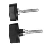 Hemobllo 2 pezzi Viti di Serraggio con Manopola per Bastone Selfie Design Vite Filettata per Riparazione e Assemblaggio Facili da Usare con Presa Antiscivolo Compatibili con Bastoni Selfie