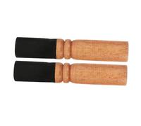 Hemobllo 2 Pezzi Wooden Sound Bowl Stick Accessory For Singing Bowls And Gongs Quiet Meditation Mallets For Spiritual Relaxation Portable Lightweight Design