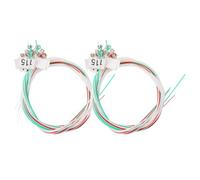 Hemobllo 2 Set Corde per Arpa in Nylon Oro, Set da 15 Corde per Studio | Superficie Liscia e Lucidata, Stabilità D’accordatura Precisa, per Lezioni di Strumento e Insegnamento di Gruppo