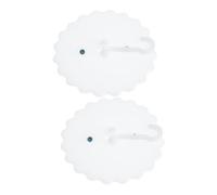 Hemobllo 2 set Ganci Ventosa per Zanzariera e Culla Supporto Rete da Soffitto Portata Elevata Superficie Liscia Facile Montaggio per Protezione Ragazzo Ragazza