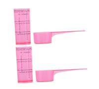Hemobllo 2 Set Misurini Dentali Rosa in Plastica per Materiale da Laboratorio Odontotecnico, Uso Versatile e Misurazione Precisa per Studi Dentistici