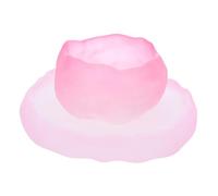 Hemobllo 2 Set Tazze da Tè Vetro Rosa Resistenti Al Calore per Bevande Calde e Fredde Tazza Infusi Design Giapponese con Sottobicchiere Vetro Uso e Ufficio