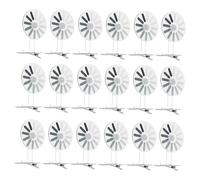 Hemobllo 20 Pezzi Fermagli Capelli Rotanti Mulino Vento Clip Divertenti e Originali per Donne Accessori Novelty Snap Hairpins Tondi per Feste e Uso Quotidiano