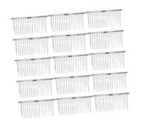 Hemobllo 20 Pezzi Pettini per Chioma Sposa a Velo Francese in Filo Metallico 20 Denti Accessori Decorativi Laterali Leggeri per Acconciature da Matrimonio Pettini Curvi per Styling Donna