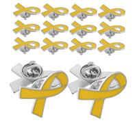 Hemobllo 20 pezzi Spilla Consapevolezza Cancro al Spilli con per Accessorio Versatile per Benefici e Prevenzione