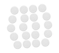 Hemobllo 20 pezzi Supporti Colla Ciglia in Plastica Bianco Piatti Ritardanti Asciugatura per Extension e Innesto Ciglia Professionali Accessori Versatili per Centri Estetici e Uso