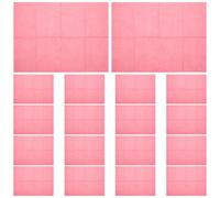 Hemobllo 20 pezzi Tovagliette Monouso per Pulizia Tattoo Art Tappetini Impermeabili e Antimacchia in Film Composito Rosa per Tavoli Estetica e Manicure