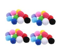 Hemobllo 200 Pom Poms in Polyester Fuzzy Balls For Crafts DIY Art Projects Holiday And Christmas Decorations