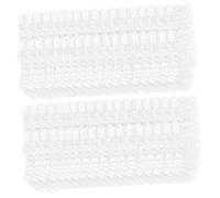 Hemobllo 200pezzi Copriorecchie Monouso Trasparenti Con Elastico Paraorecchie Impermeabili Per Doccia e Tintura Comfort Adattabile Uomo Donna Protezione Acqua Per Bagno e Salone