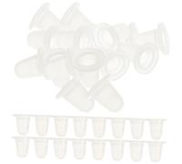 Hemobllo 200pezzi Ink Cups Silicone Trasparente Pz Tazze Per Inchiostro e Pigmenti Kit Per Artisti e Tatuaggi